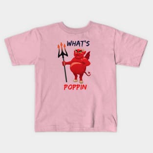 What's poppin Kids T-Shirt